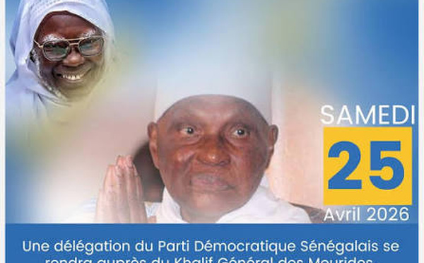 Touba : Le Khalife général des mourides apporte son soutien spirituel au centenaire du président Wade