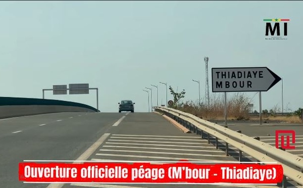 Infrastructures : L’autoroute Mbour–Thiadiaye officiellement ouverte à la circulation