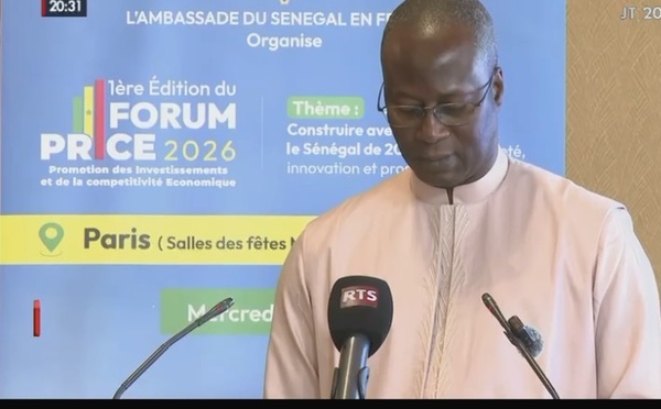 Économie : Le Sénégal lance le forum PRICE à Paris pour mobiliser les investissements de la diaspora