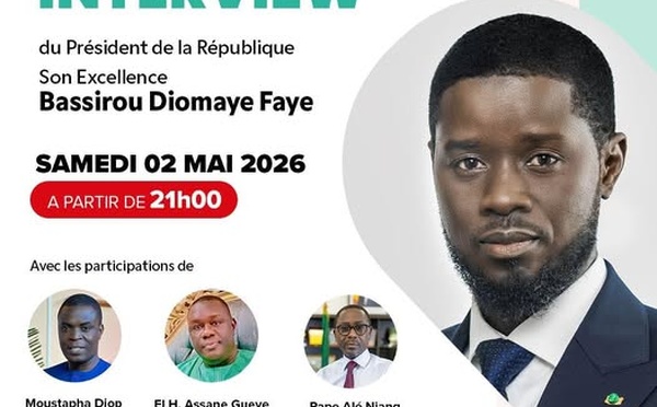 Grande interview : le Président Bassirou Diomaye Faye face à la presse nationale ce samedi 2 mai 
