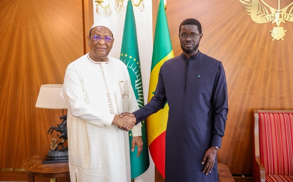 Médiation entre la CEDEAO et l’Alliance des États du Sahel : Bassirou Diomaye Faye reçoit l’émissaire Lansana Kouyaté 