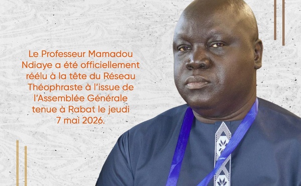 Réseau Théophraste : Mamadou Ndiaye reconduit pour un second mandat