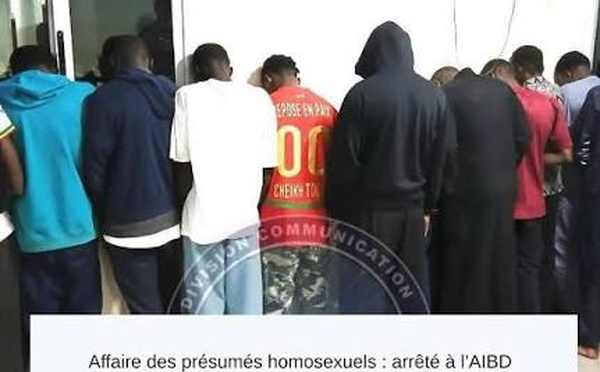 Présumes homosexuels: Cinq des 100 suspects placés sous mandat de dépôt