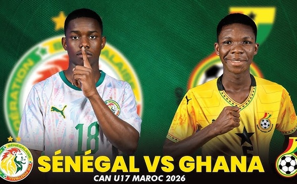 CAN U17 : À dix contre onze, les Lionceaux du Sénégal terrassent le Ghana et se relancent au Maroc