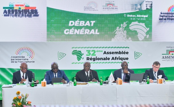 32e Assemblée régionale Afrique de l'APF : le Sénégal prend la présidence du Bureau régional