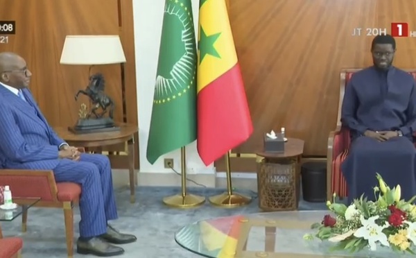 Palais présidentiel : Économie et sécurité au cœur des échanges entre Diomaye Faye et Sidiki Kaba