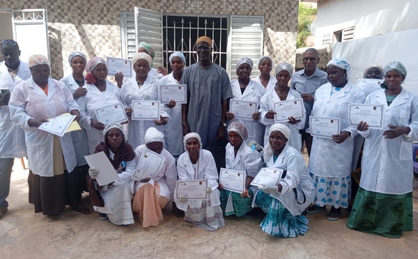 Promotion de l'entrepreneuriat à Kolda: 20 femmes formées en transformation de céréales et légumineuses