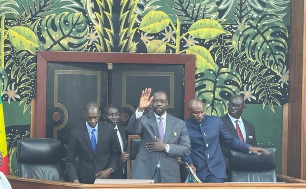 Assemblée nationale : le plaidoyer solennel d’Ousmane Sonko pour une République éthique