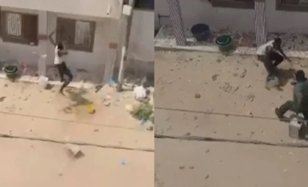 Drame à la Cité Fadia : un homme poignarde son frère avant de sauter du deuxième étage