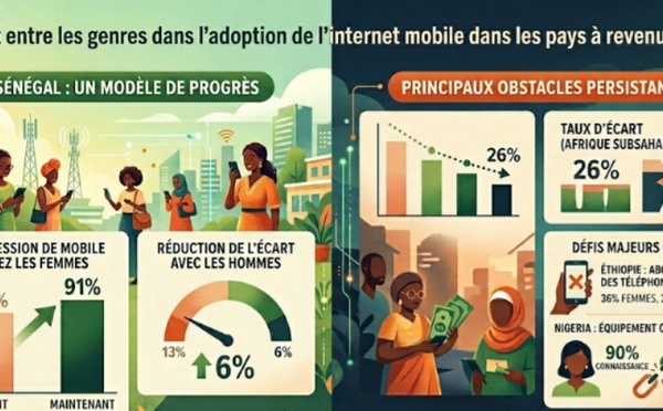 ​Coût, compétences et sécurité : les obstacles qui bloquent l'accès des femmes à l'internet mobile en Afrique