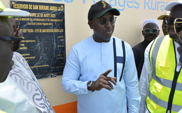 Le ministre de l’Hydraulique en tournée rurale pour inaugurer de nouveaux forages