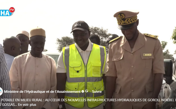 Hydraulique rurale : le ministre Cheikh Tidiane Dièye inaugure de nouvelles infrastructures à Gorou, Ndiébel et Fass Gossas