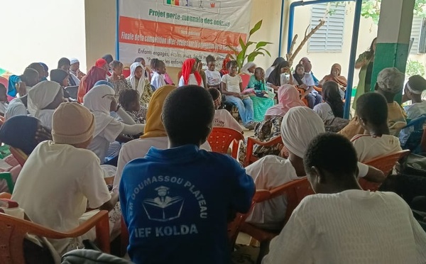 Kolda : 80 enfants ambassadeurs de la santé mentale renforcés sur la gestion de l'hygiène menstruelle
