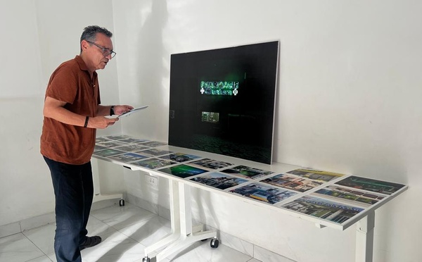 Centre culturel Blaise Senghor de Dakar : Juan Carlos Robles explore les tensions entre accélération et lenteur