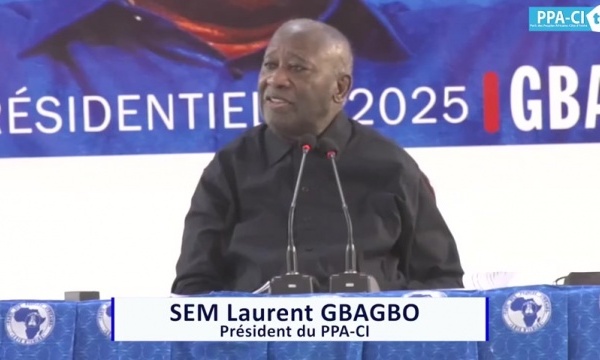 Côte d’Ivoire: le PPA-CI de l’ex-président Laurent Gbagbo crée un observatoire des décisions parlementaires