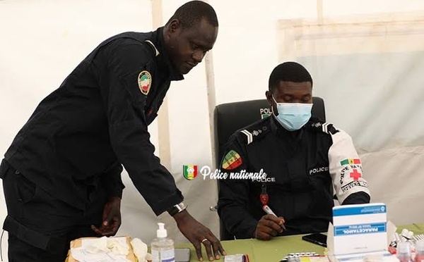 Gamou 2026 : le Directeur général de la Police nationale inspecte le dispositif sécuritaire à Tivaouane