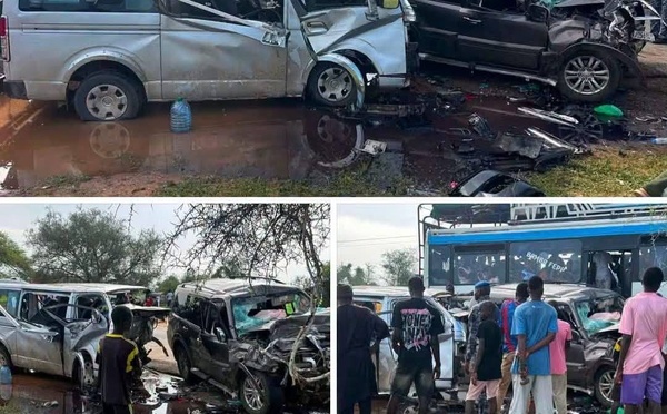 Axe Louga-Kébémer : une collision fait plusieurs blessés graves à la veille du Gamou
