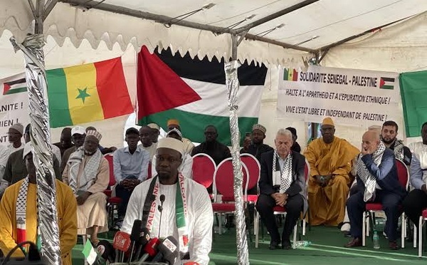 Coopération: le Sénégal appelle à un Etat palestinien «indépendant» et une coexistence avec Israël