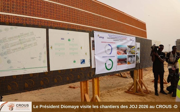 JOJ Dakar 2026 : le Village Olympique de Diamniadio et le Centre équestre officiellement réceptionnés ce samedi