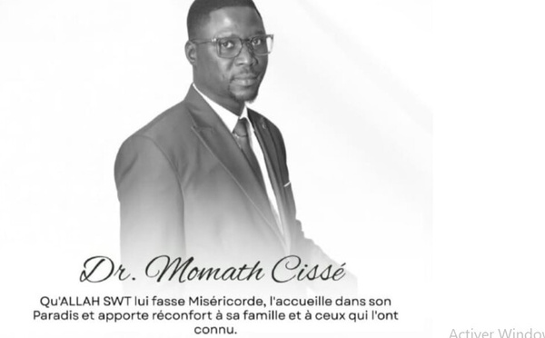 Nécrologie : le ministère de l'Économie et l'ANSD annoncent le décès du Dr Momath Cissé
