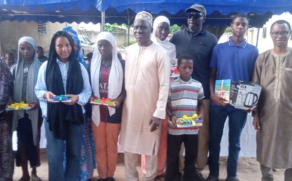 Kolda : 200 élèves de Saré Moussa récompensés pour leur excellence scolaire