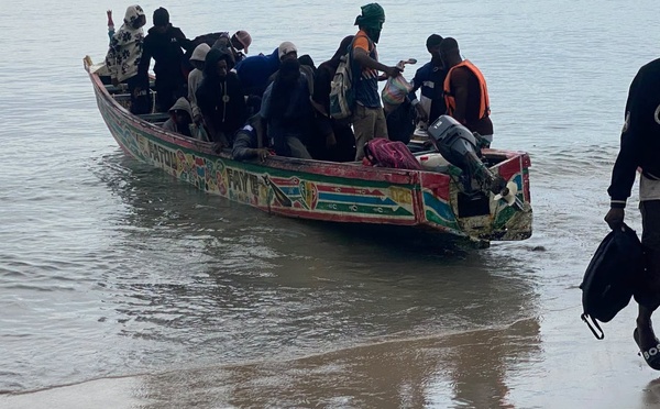 Gambie : 94 migrants en détresse, dont trois Sénégalais, secourus au large de Tanji