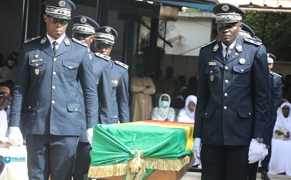 Décès de l’ancien DSP : la Police nationale dit adieu au Contrôleur général Abdoulaye Diop