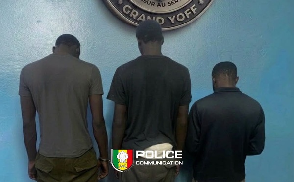Cambriolage d’un atelier à Liberté 6 : trois individus interpellés par la police de Grand Yoff