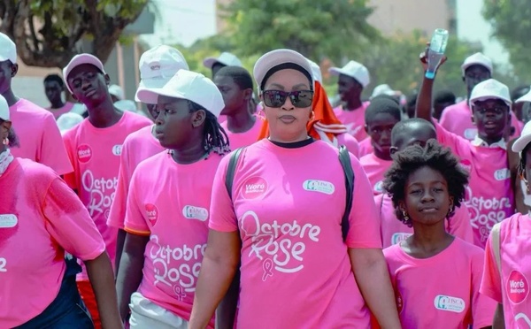 Octobre Rose : l’UNICEF et ses partenaires marchent contre les cancers du sein et du col de l'utérus