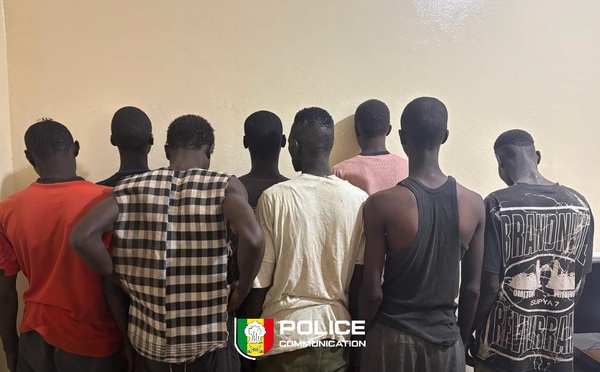 Opération « coup de poing » aux Parcelles Assainies : 33 interpellations, 22 individus déférés au parquet 