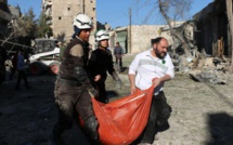 Alep dans l'enfer des bombarbements