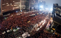 Corée du Sud: une marée humaine à Séoul contre la présidente
