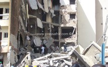 Sénégl-incendie-effondrement d'un immeuble: deux morts et sept personnes sous les décombres