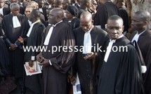 Photos -Sénégal - colère des avocats: les "robes noires" déclenchent l'artillerie lourde