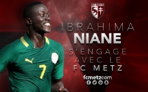 Le jeune Ibrahima Niane signe un contrat de 5 ans avec le FC Metz