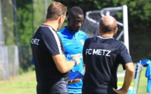 Ibrahima Niane à l'entraînement avec Fc Metz, (images)