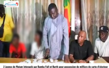 1000 cartes d'électeurs saisies par Mankoo: les précisions du Sous-préfet des Almadies