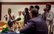 Un Japonais qui joue la Kora : Un fait assez rare filmé à la rencontre entre le Président Macky Sall et les Sénégalais du Japon