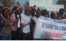 Vidéo-Marche des étudiants exclus du privé : « Nous passerons à la vitesse supérieure si… »