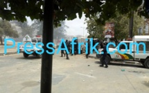 UCAD : les policiers réussissent à repousser les étudiants à l'intérieur du campus