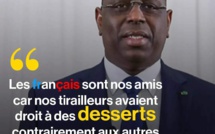 Macky défend la colonisation et indigne les internautes sénégalais : "nos tirailleurs avaient droit à des..."