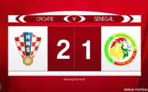 Les "Lions" s'inclinent devant la Croatie (2-1)