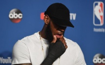 LeBron James après la finale perdue : "j'ai joué les 3 derniers matchs avec un bras cassé"