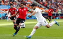 Mondial 2018: Gimenez assomme l'Egypte à la 89e minute (1-0)