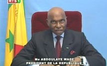 Intégralité du discours à la nation du président, Abdoulaye Wade