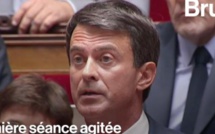 Vidéo-Manuel Valls tient son dernier discours à l'Assemblée devant une foule agitée