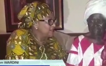 Soham Wardini chez la mère de Khalifa Sall