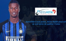 Amovible à son poste, Keita Baldé pourrait se voir prier de quitter l'Inter