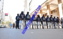 VIDEOS Direct manifs 19 mars: le centre ville en état de siège, gendarmes et policiers lourdement armés