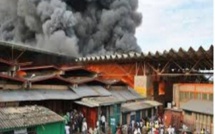 ​Incendie au marché au poisson de Thiès : plus d’une dizaine de cantines parties en fumée 